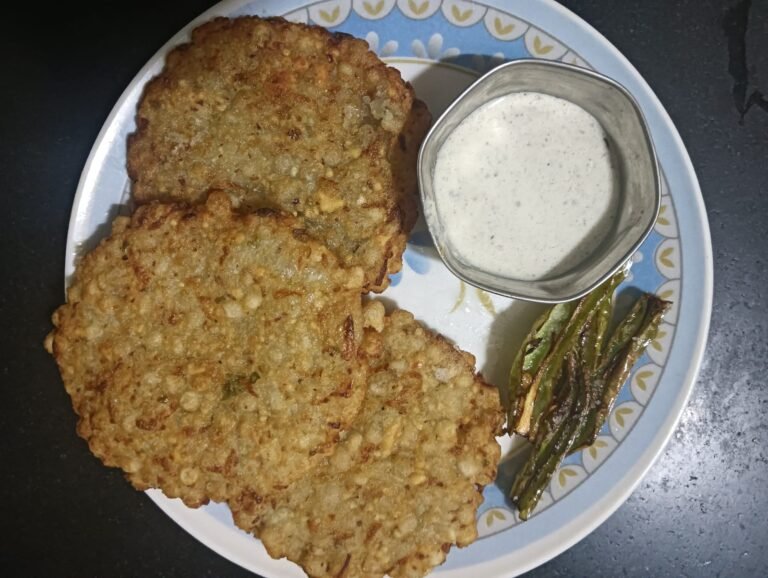 साबुदाणा वडा