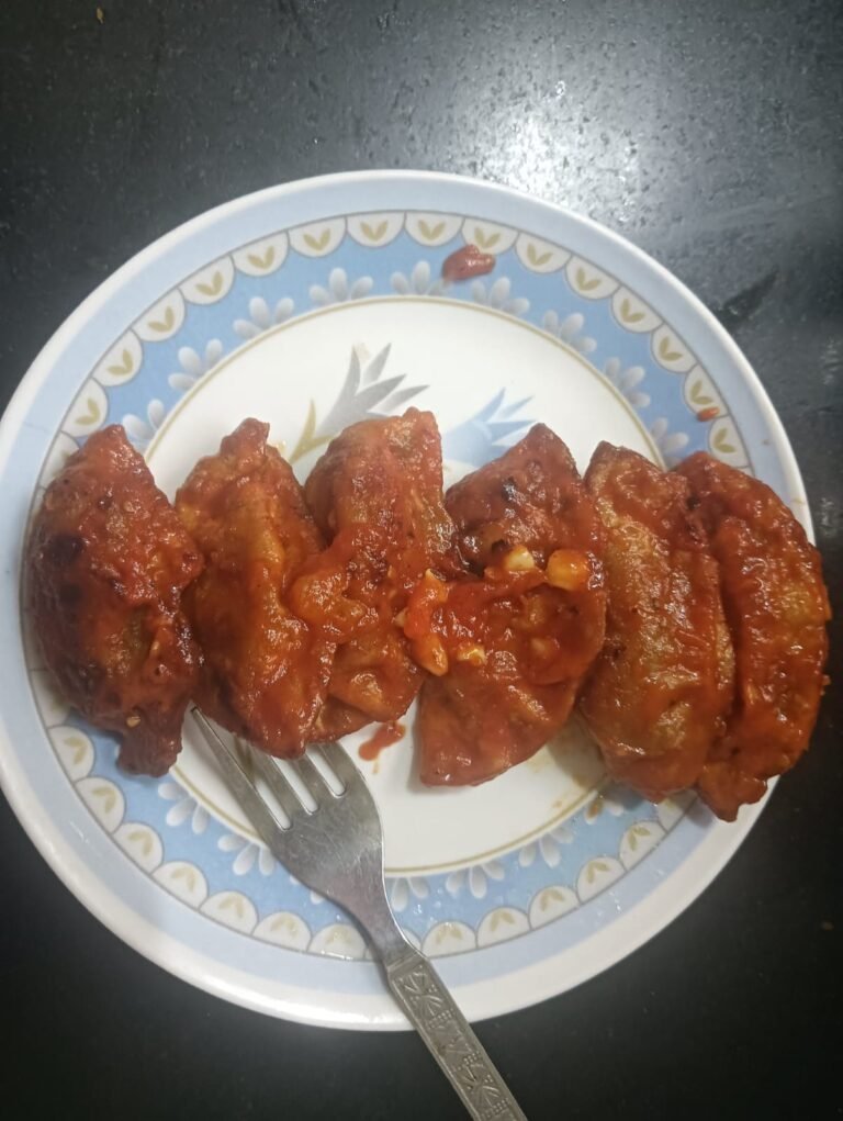 मसाला ड्राय मोमोज